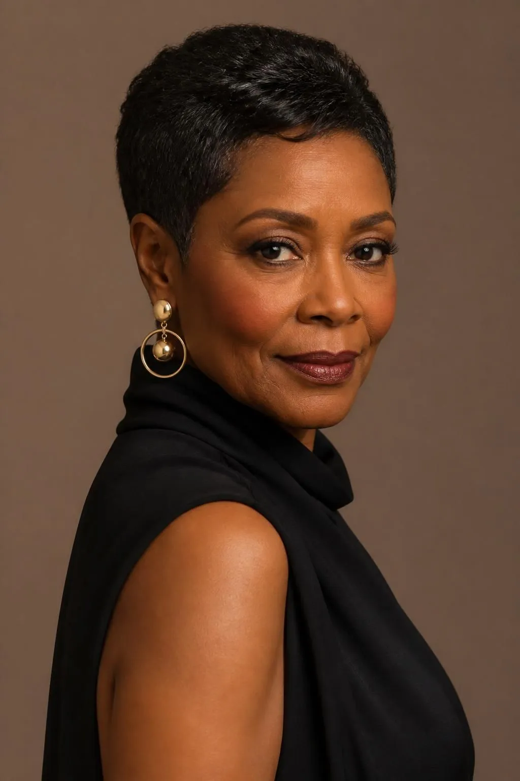 20 Chic Pixie Hairstyles for Older Black Women 1 20 Chic Pixie Hairstyles for Older Black Women