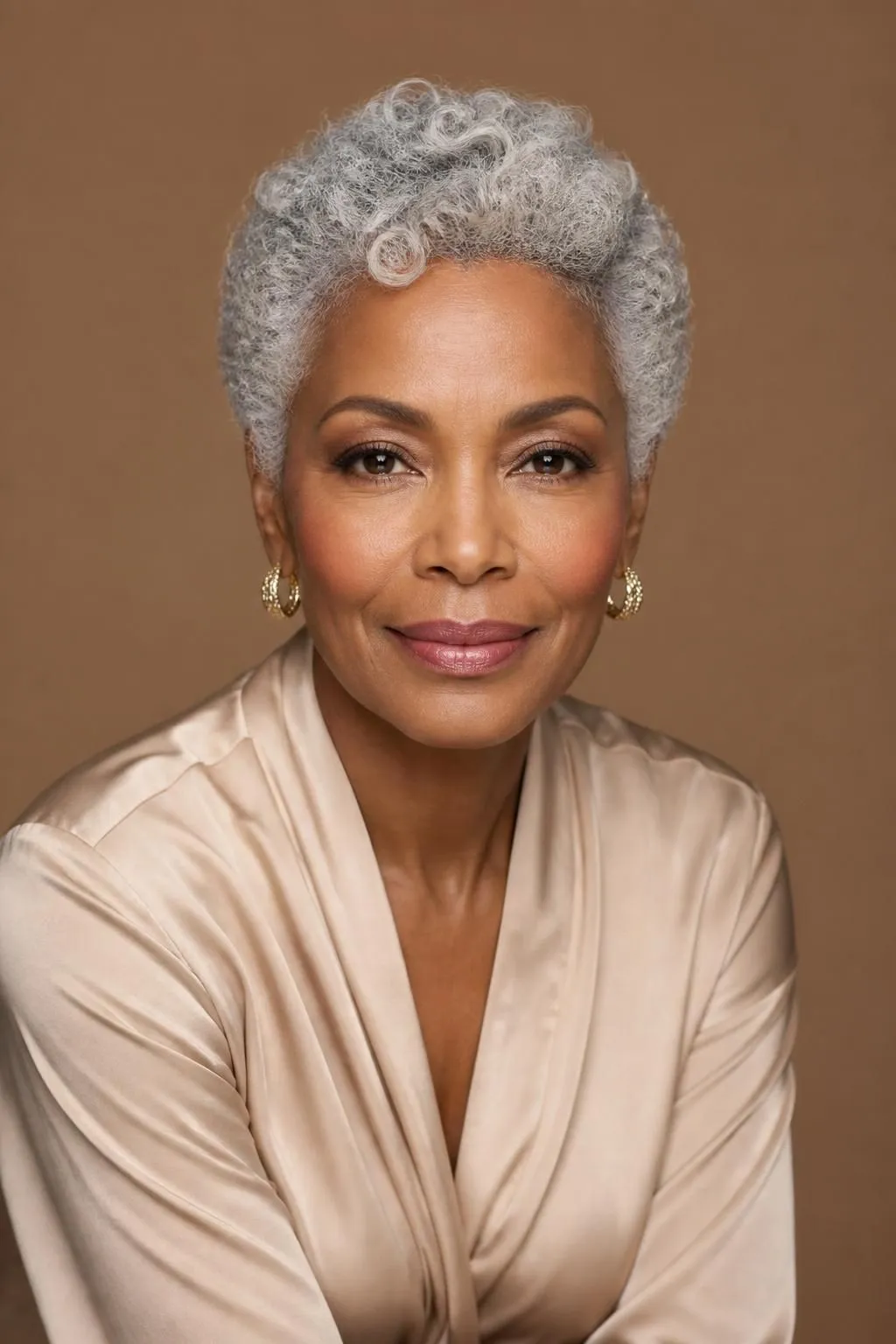 20 Chic Pixie Hairstyles for Older Black Women 3 20 Chic Pixie Hairstyles for Older Black Women