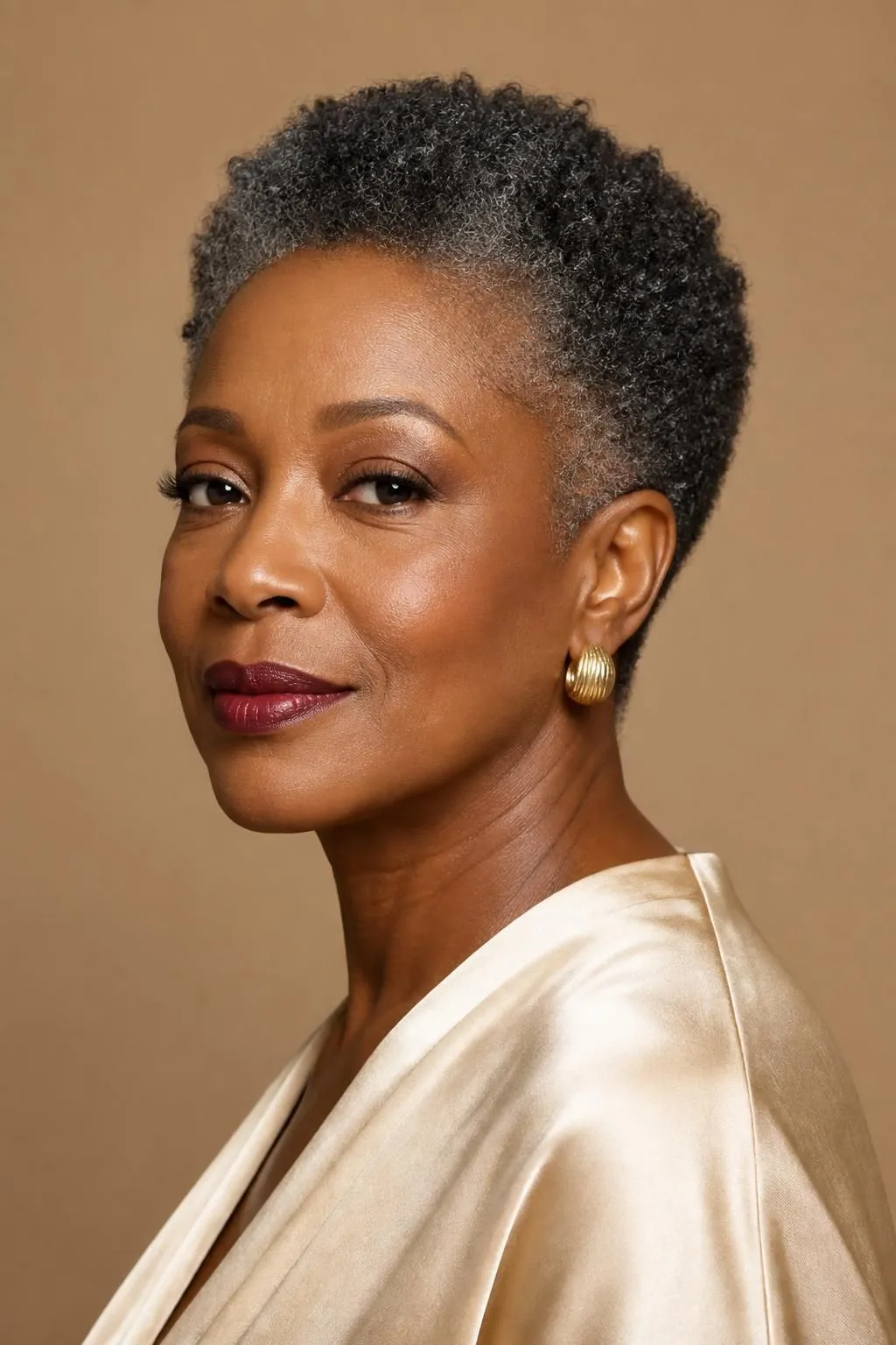 20 Chic Pixie Hairstyles for Older Black Women 4 20 Chic Pixie Hairstyles for Older Black Women