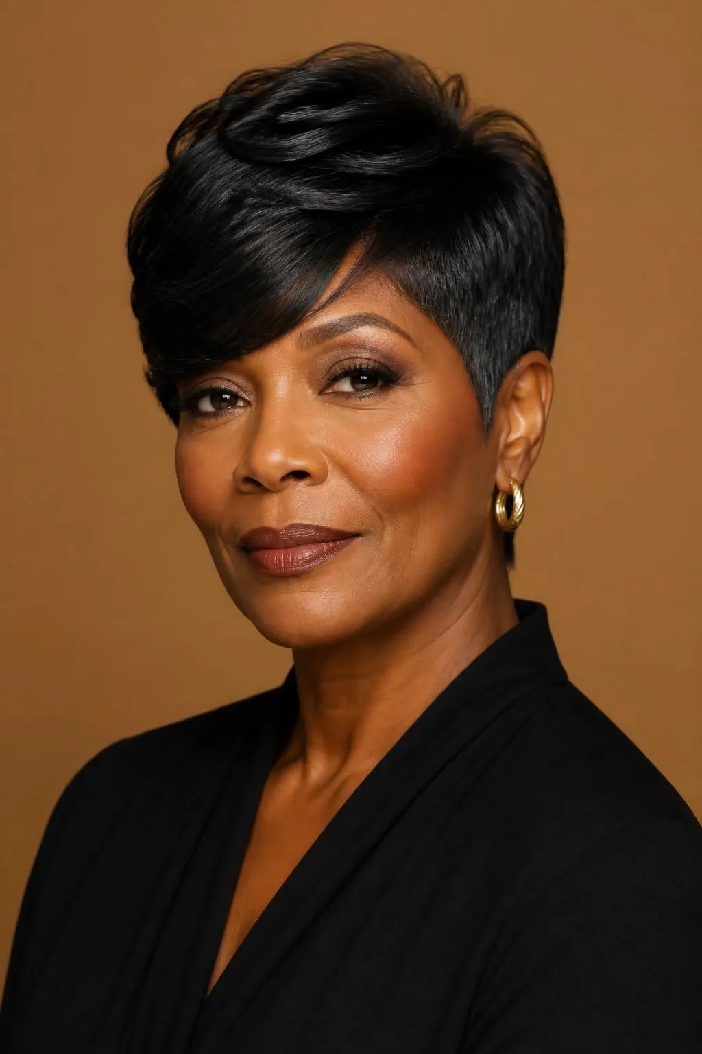 20 Chic Pixie Hairstyles for Older Black Women 11 20 Chic Pixie Hairstyles for Older Black Women