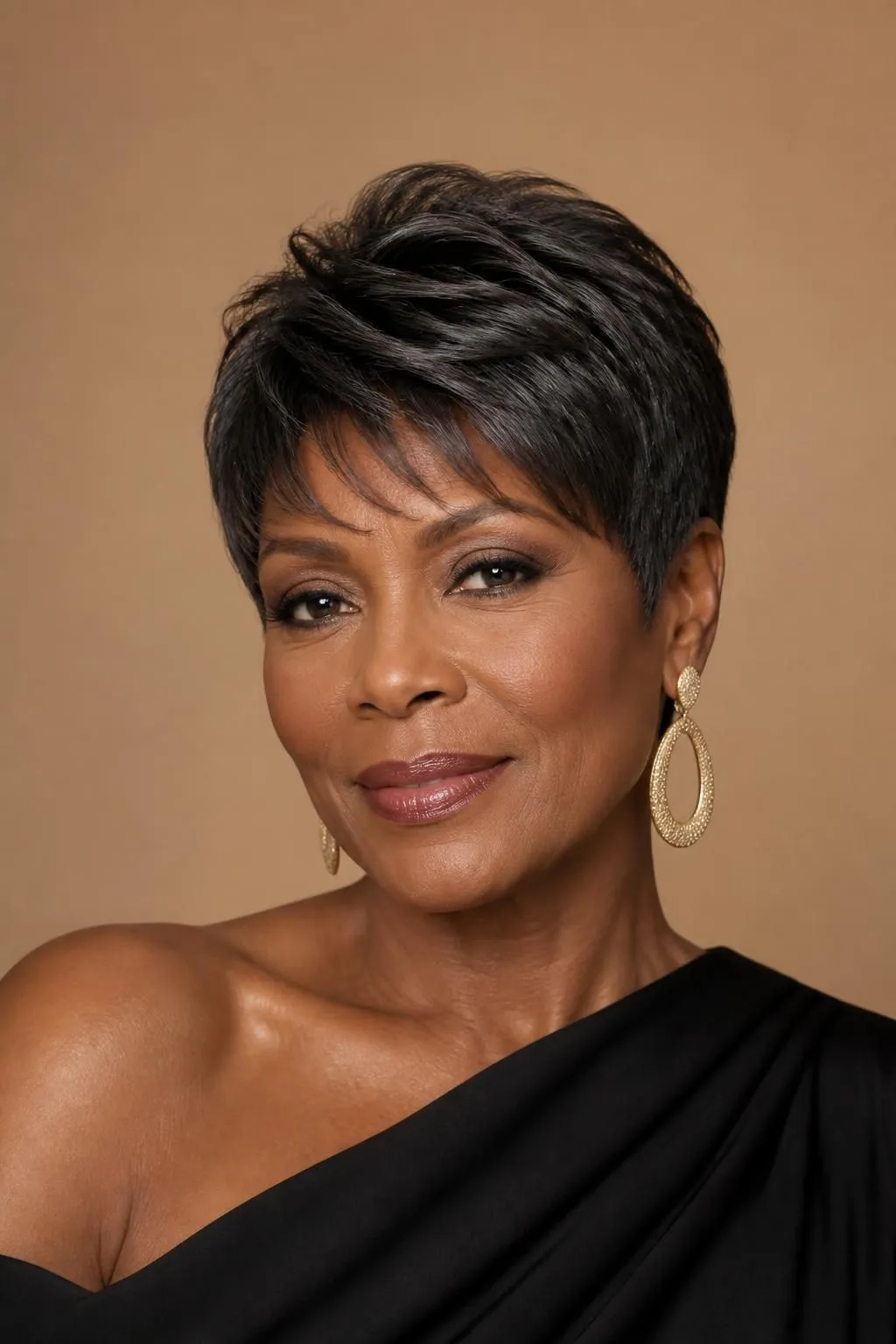 20 Chic Pixie Hairstyles for Older Black Women 13 20 Chic Pixie Hairstyles for Older Black Women