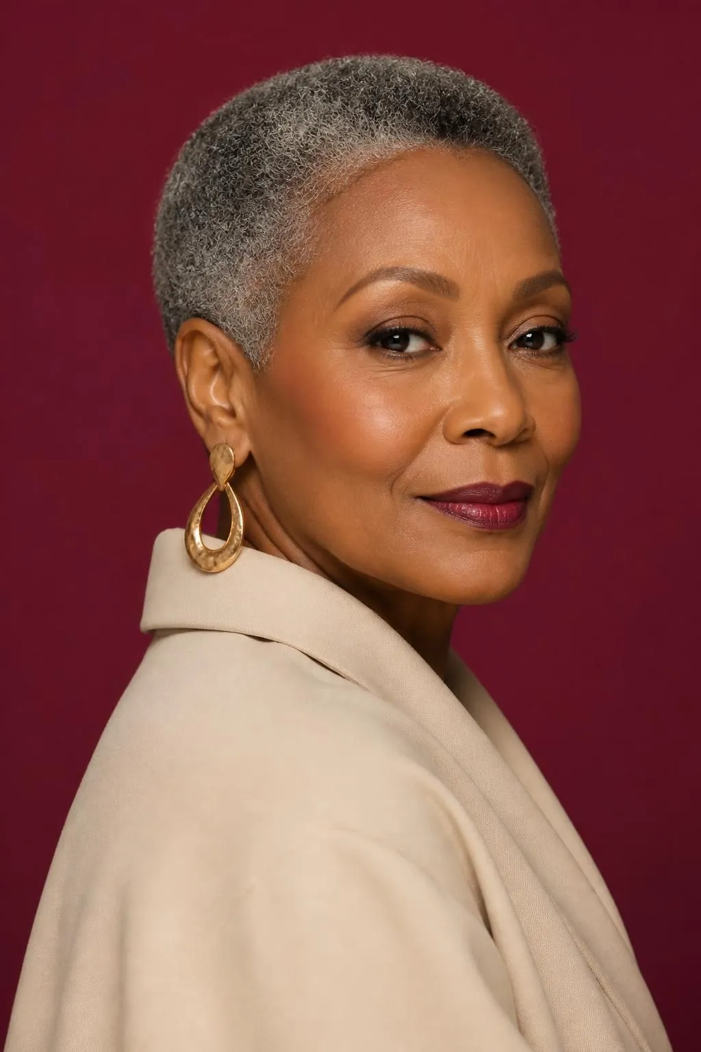 20 Chic Pixie Hairstyles for Older Black Women 17 20 Chic Pixie Hairstyles for Older Black Women