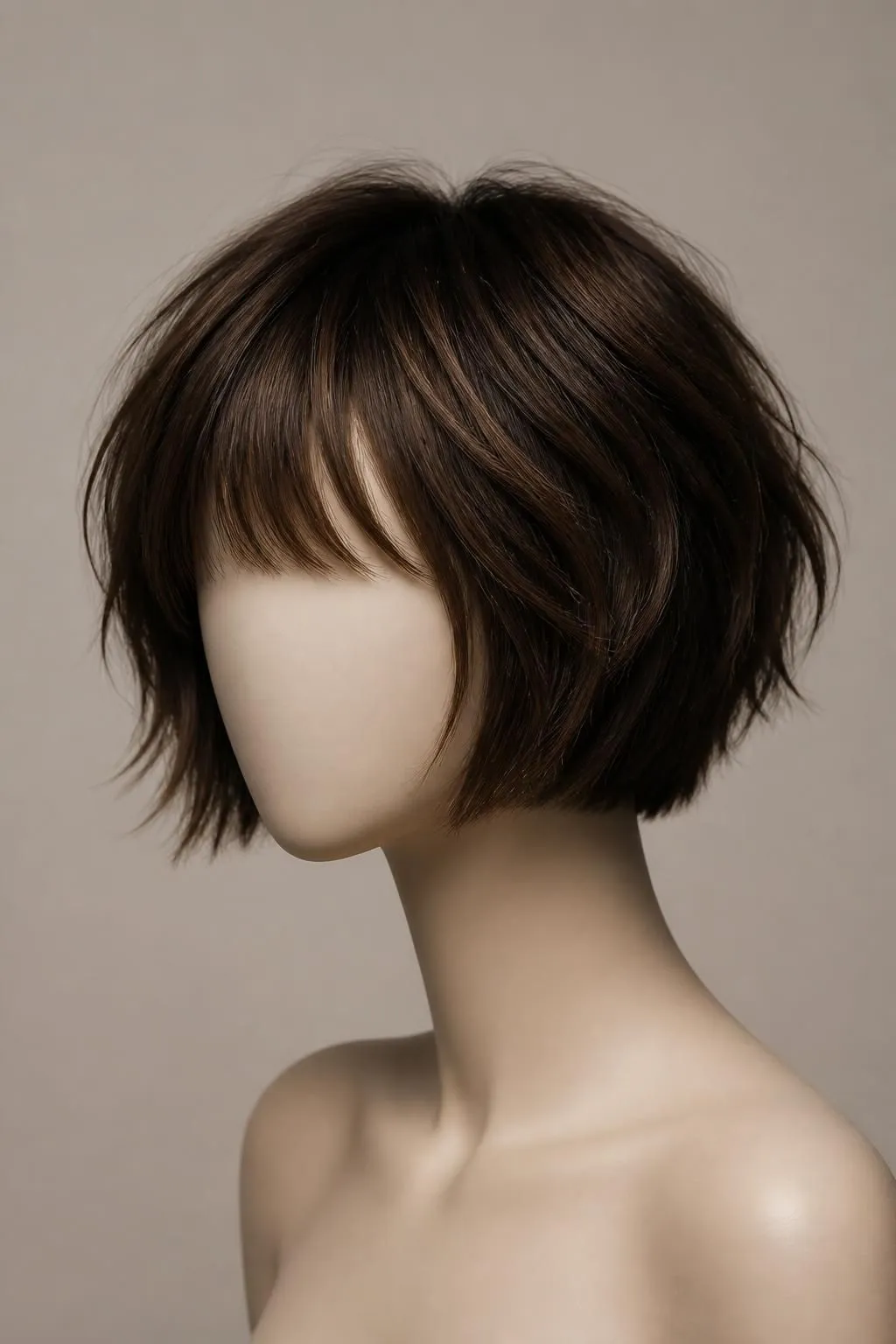 20 Choppy Bob Hairstyles With Bangs for Texture and Shape
