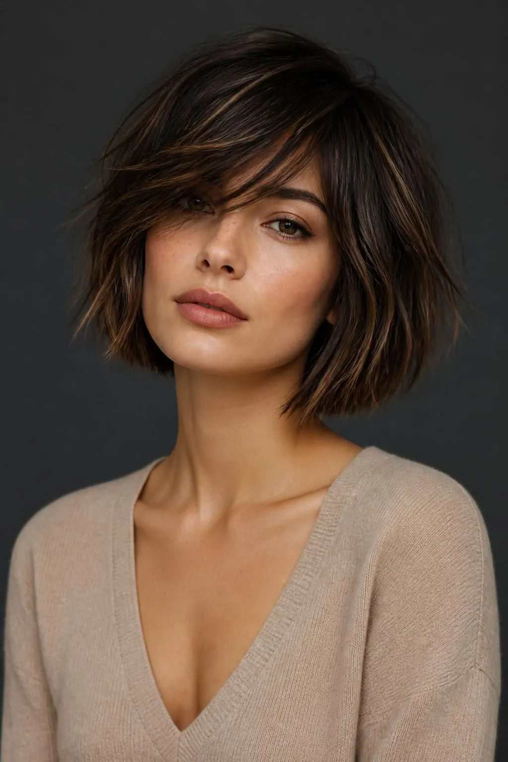 20 Choppy Bob Hairstyles With Bangs for Texture and Shape