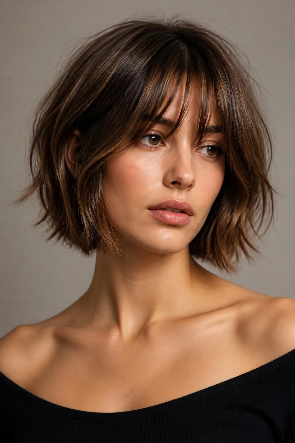20 Choppy Bob Hairstyles With Bangs for Texture and Shape