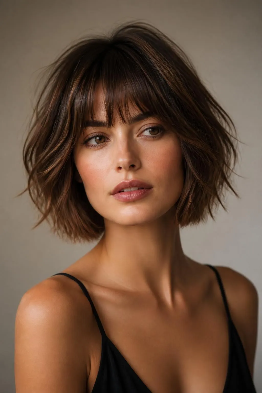 20 Choppy Bob Hairstyles With Bangs for Texture and Shape