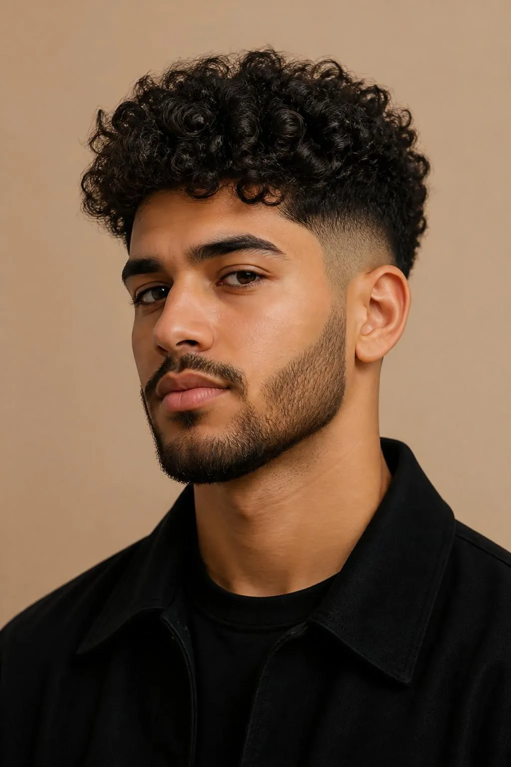 21 Curly Hairstyles for Men With Fade