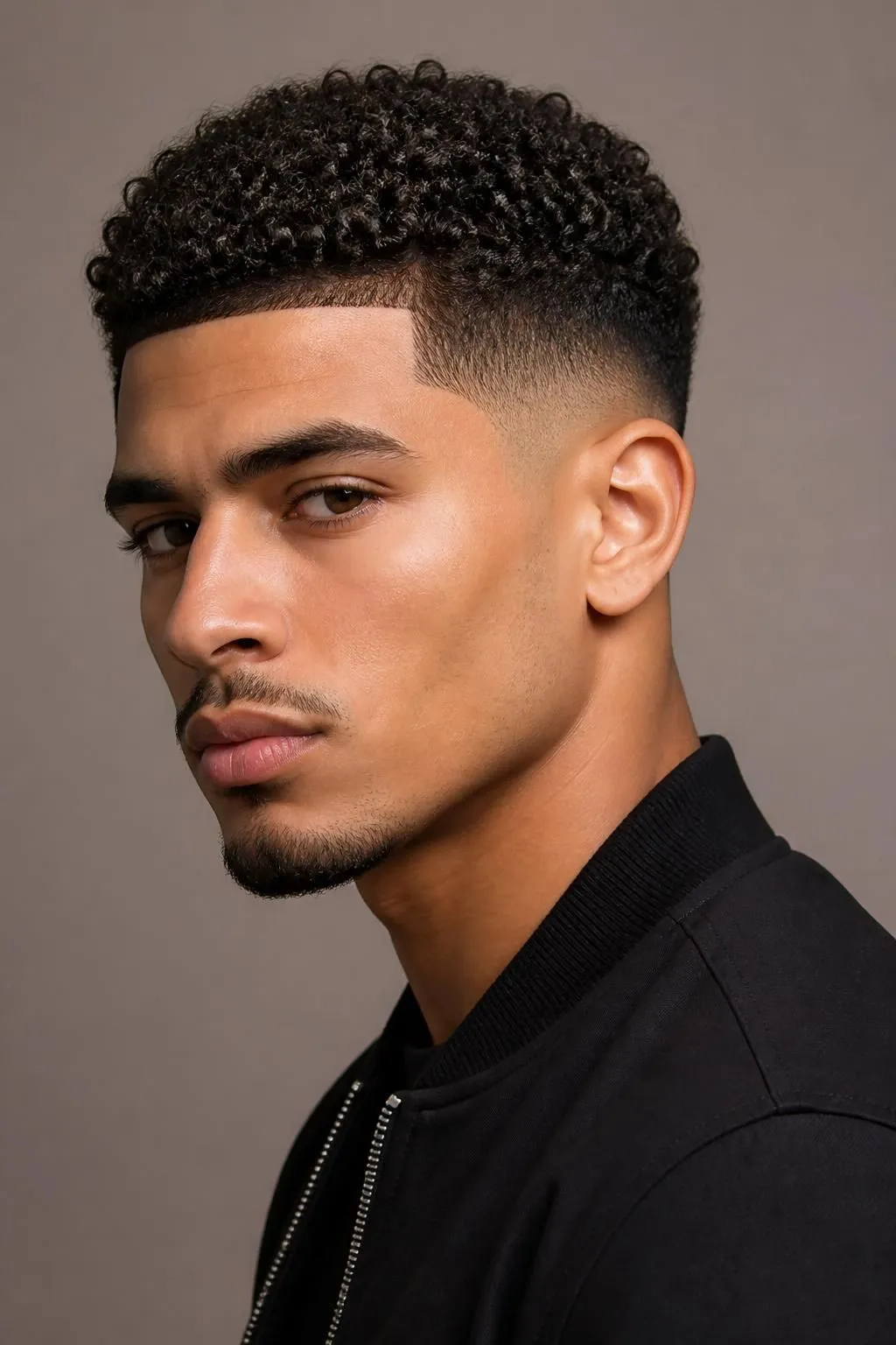 21 Curly Hairstyles for Men With Fade
