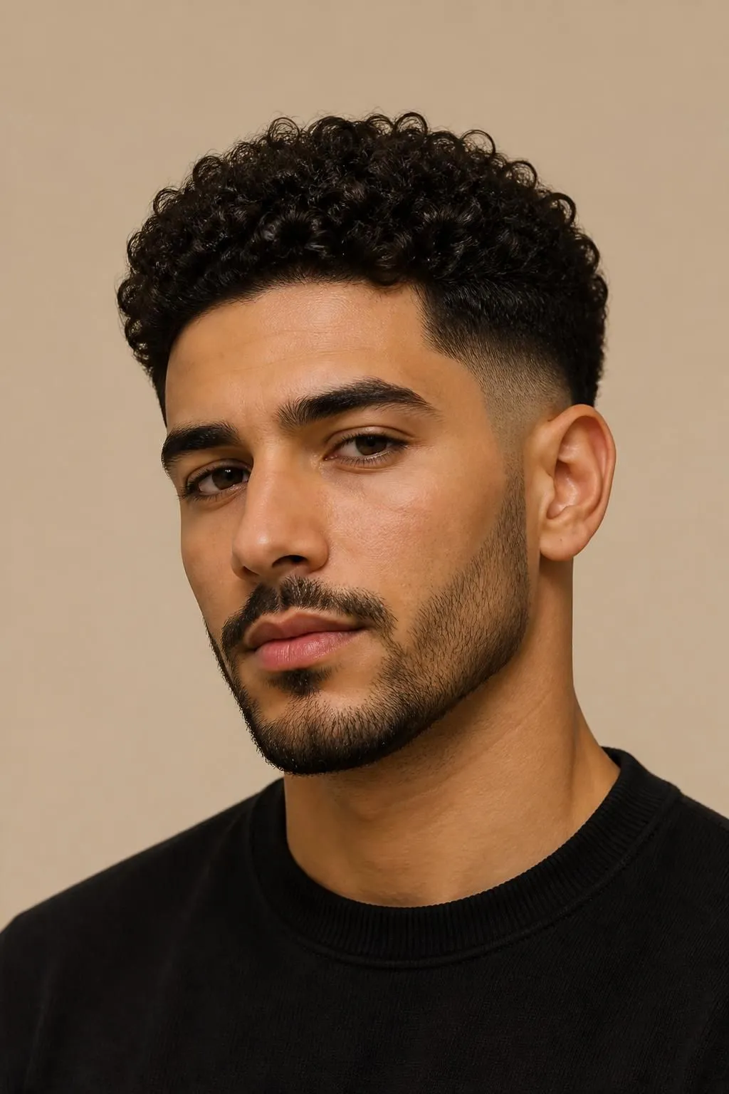 21 Curly Hairstyles for Men With Fade