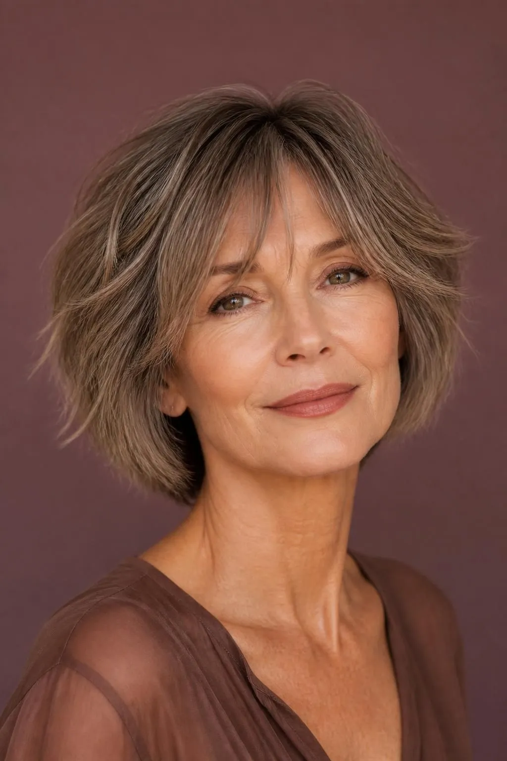17 Easy Choppy Bob Hairstyles for Women Over 60