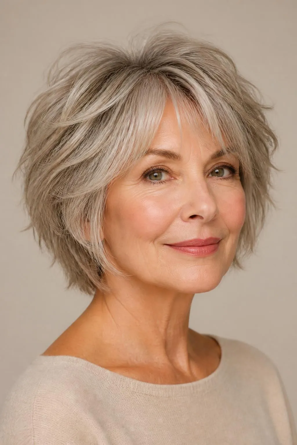 17 Easy Choppy Bob Hairstyles for Women Over 60