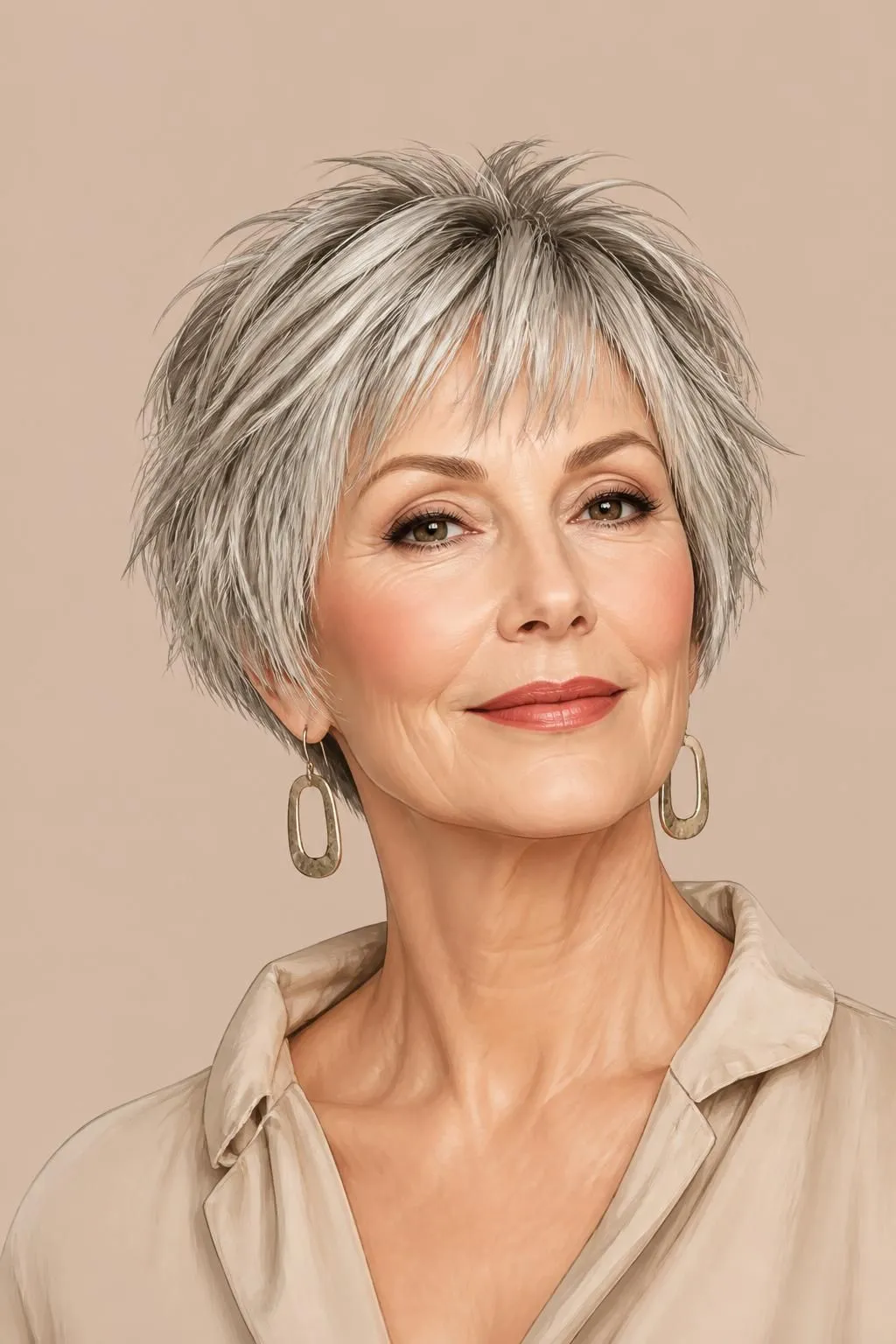 17 Easy Choppy Bob Hairstyles for Women Over 60