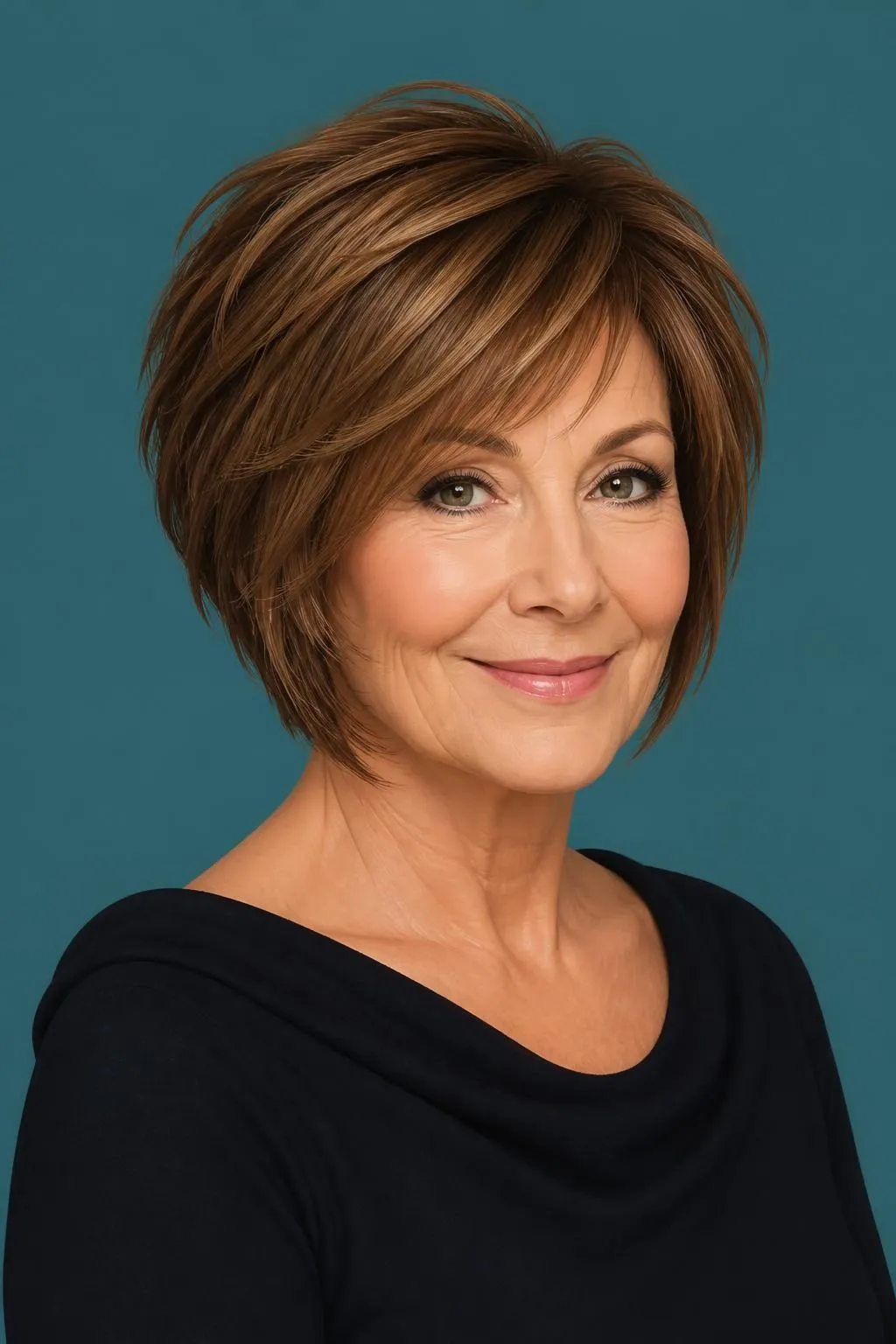 17 Easy Choppy Bob Hairstyles for Women Over 60
