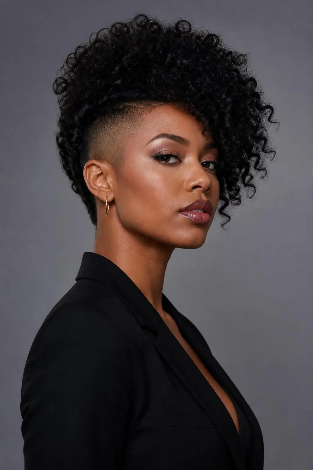 18 One Side Shaved Hairstyles for Black Women That Bring Instant Edge
