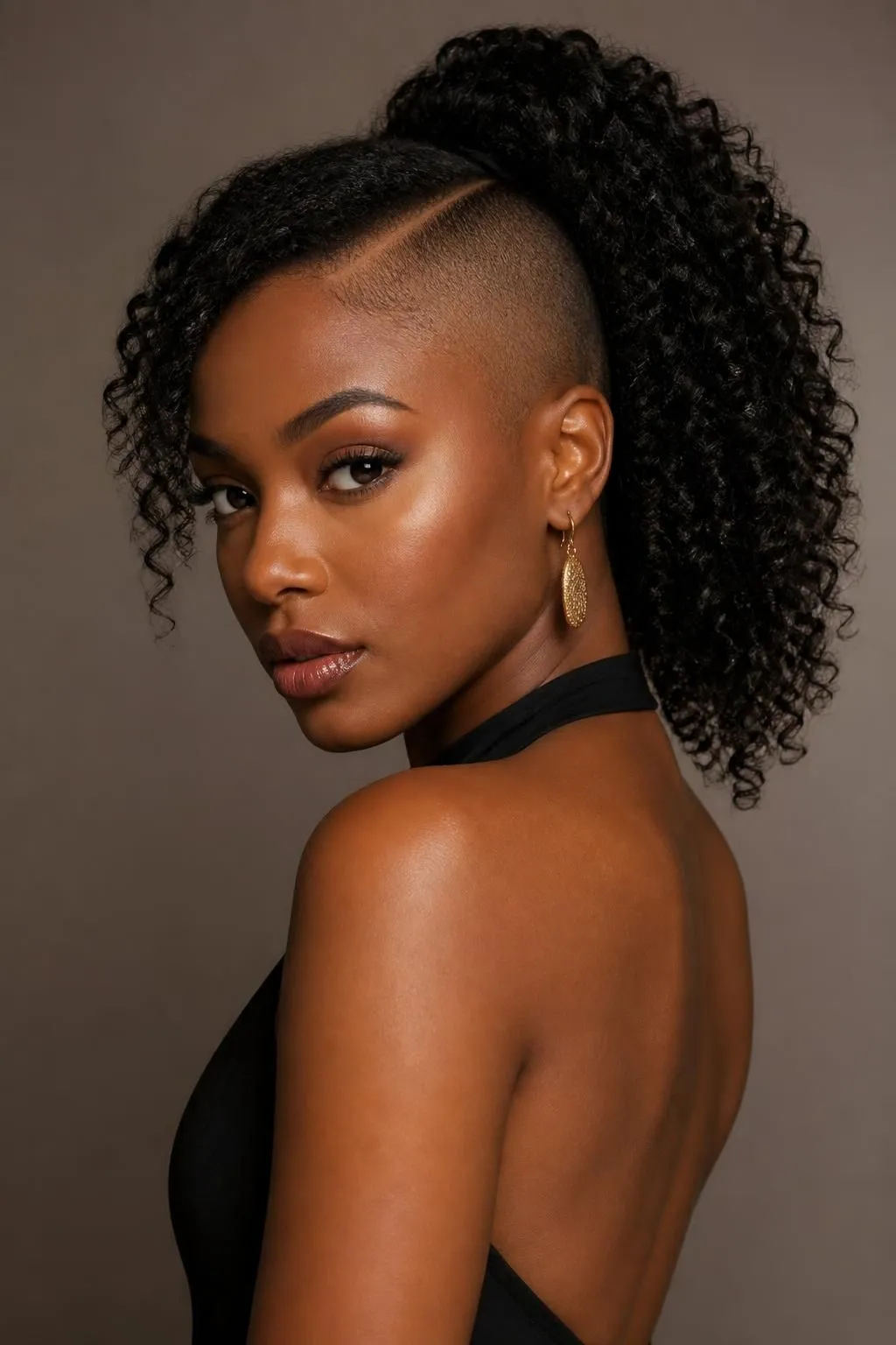 18 One Side Shaved Hairstyles for Black Women That Bring Instant Edge