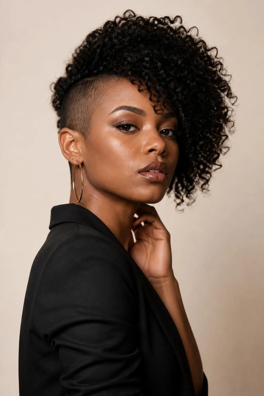 18 One Side Shaved Hairstyles for Black Women That Bring Instant Edge