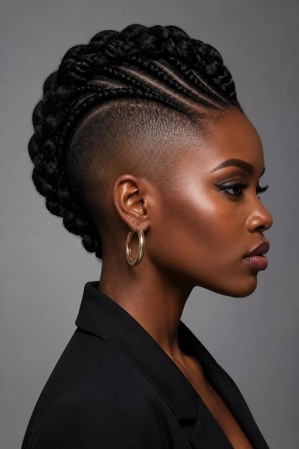 18 One Side Shaved Hairstyles for Black Women That Bring Instant Edge