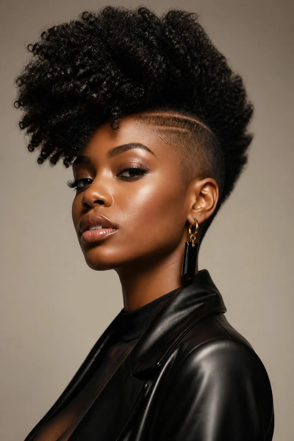 18 One Side Shaved Hairstyles for Black Women That Bring Instant Edge