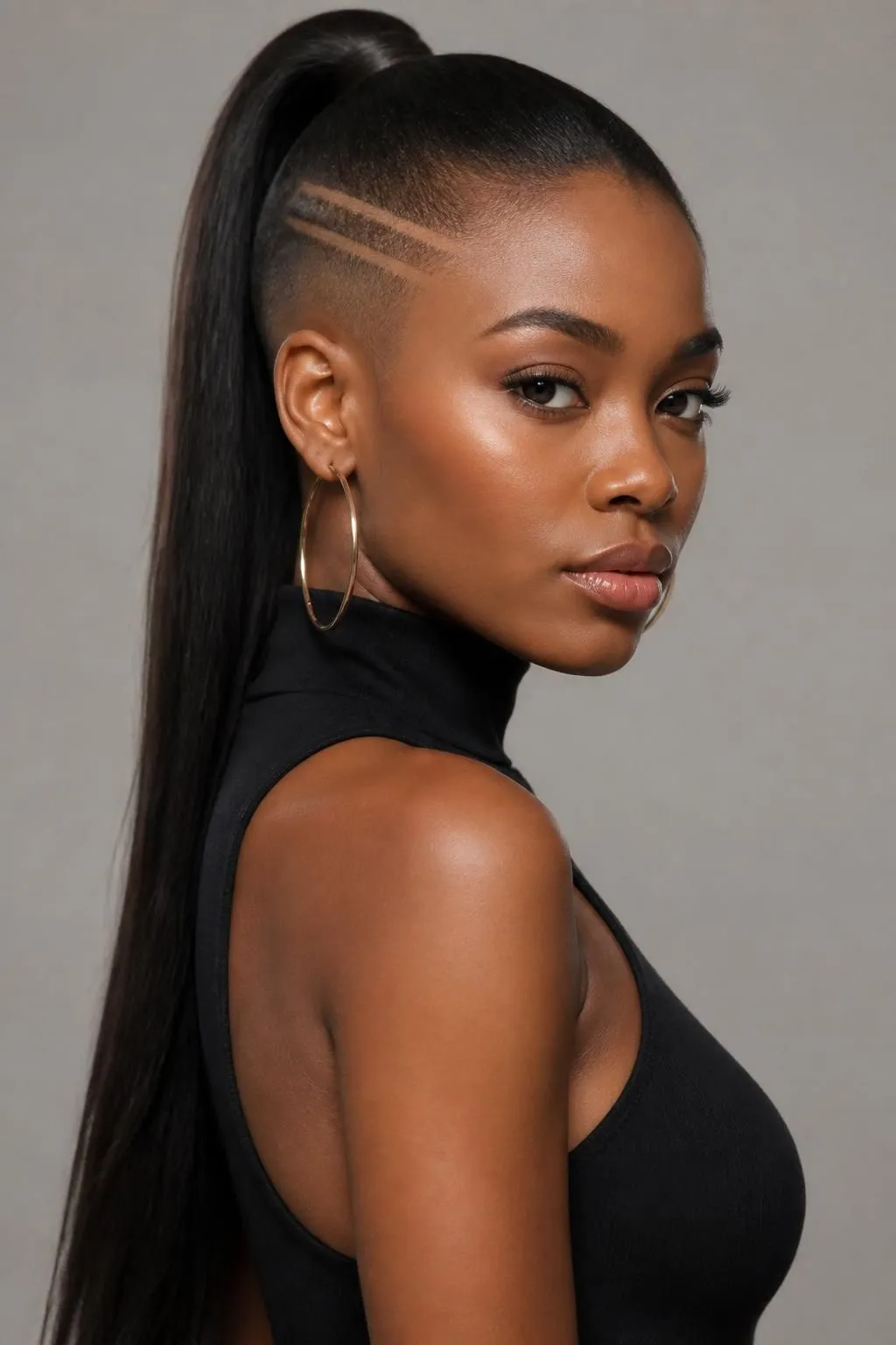 18 One Side Shaved Hairstyles for Black Women That Bring Instant Edge