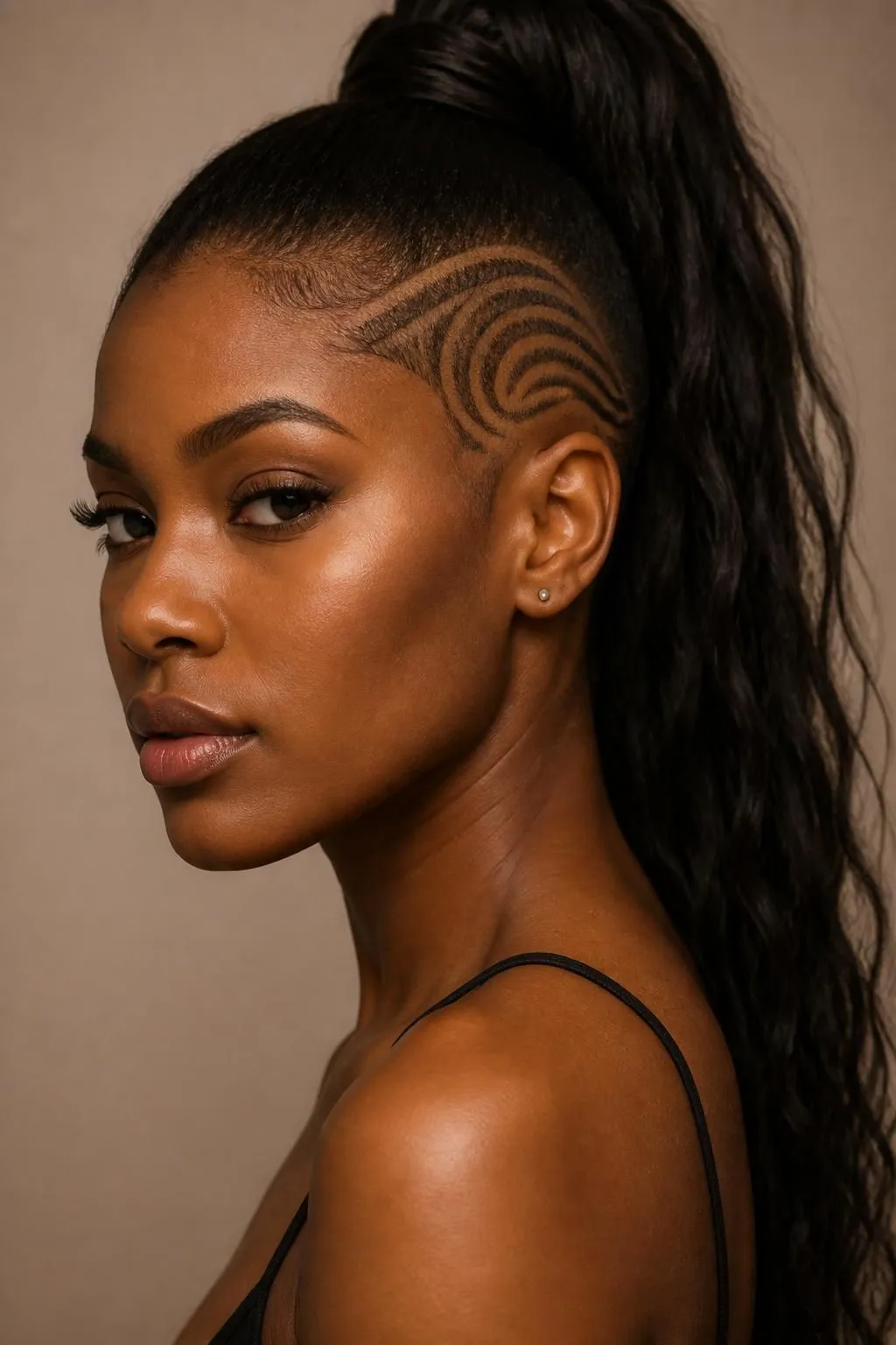 18 One Side Shaved Hairstyles for Black Women That Bring Instant Edge
