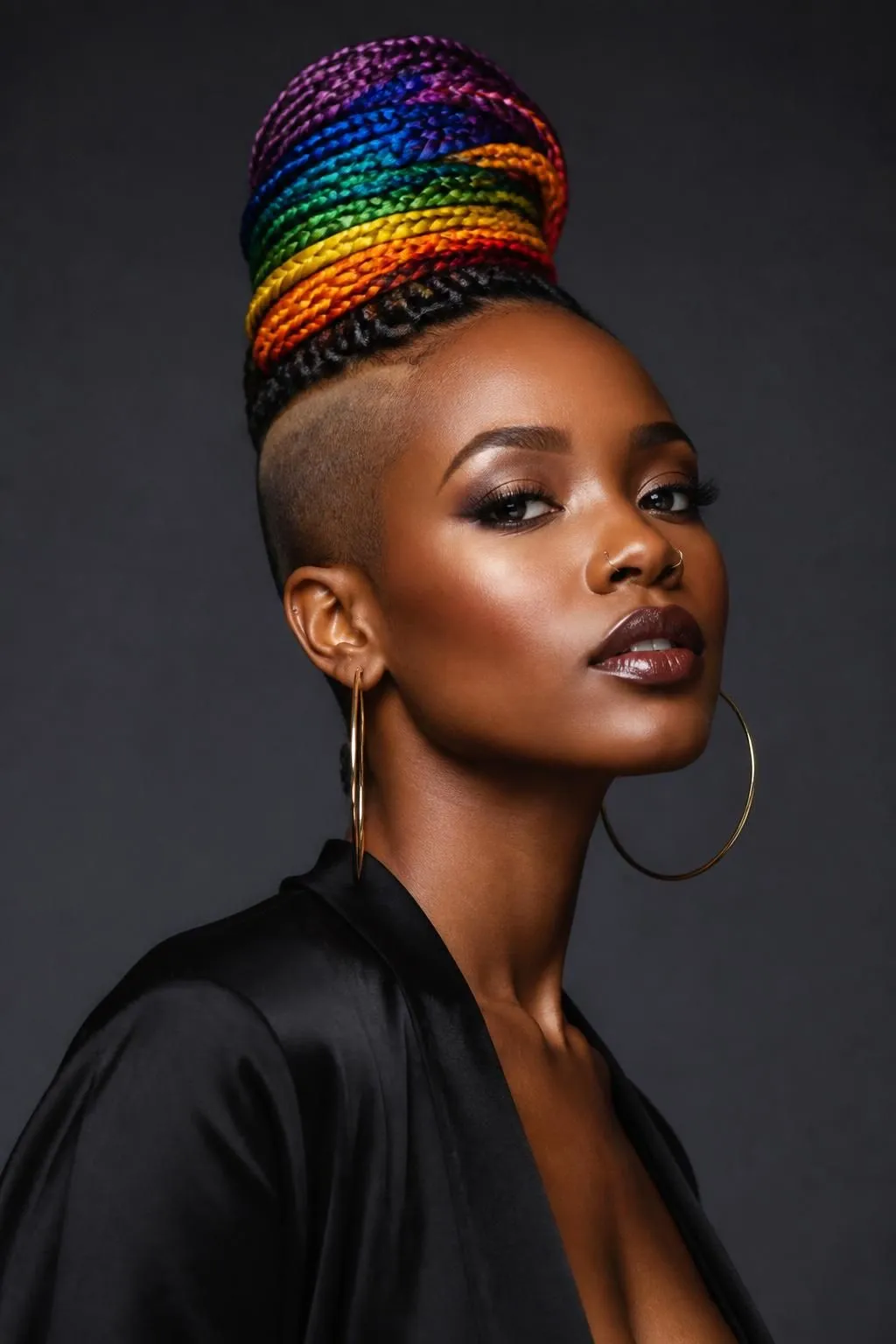 18 One Side Shaved Hairstyles for Black Women That Bring Instant Edge
