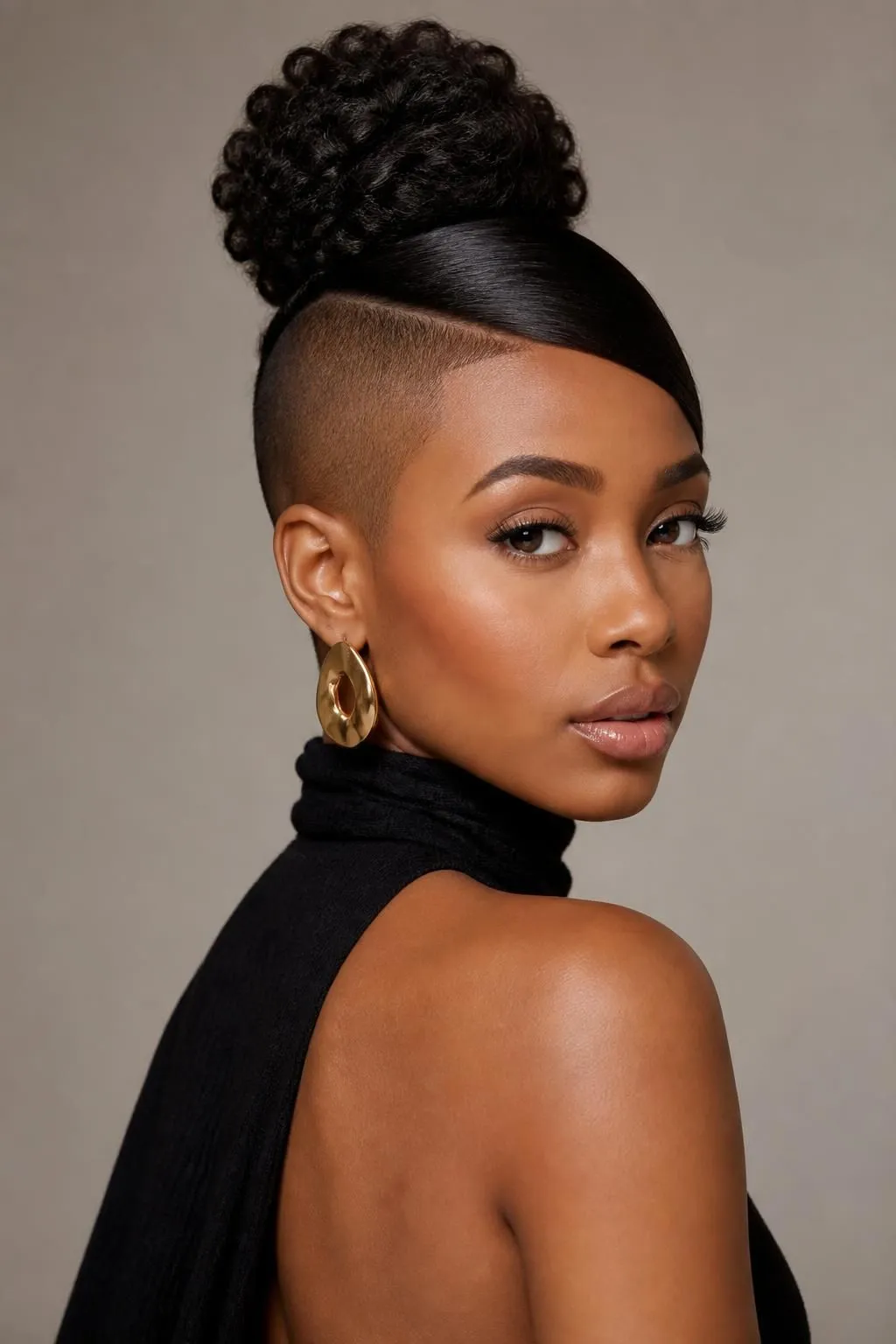 18 One Side Shaved Hairstyles for Black Women That Bring Instant Edge