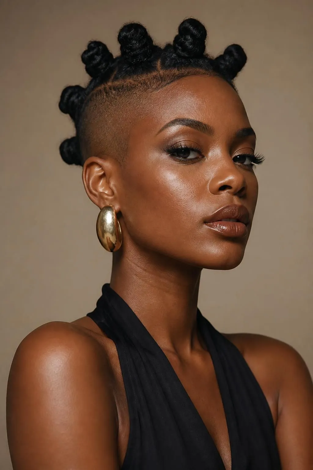 20 One Side Shaved Natural Hairstyles for Black Women Who Love Bold Looks 4 20 One Side Shaved Natural Hairstyles for Black Women Who Love Bold Looks