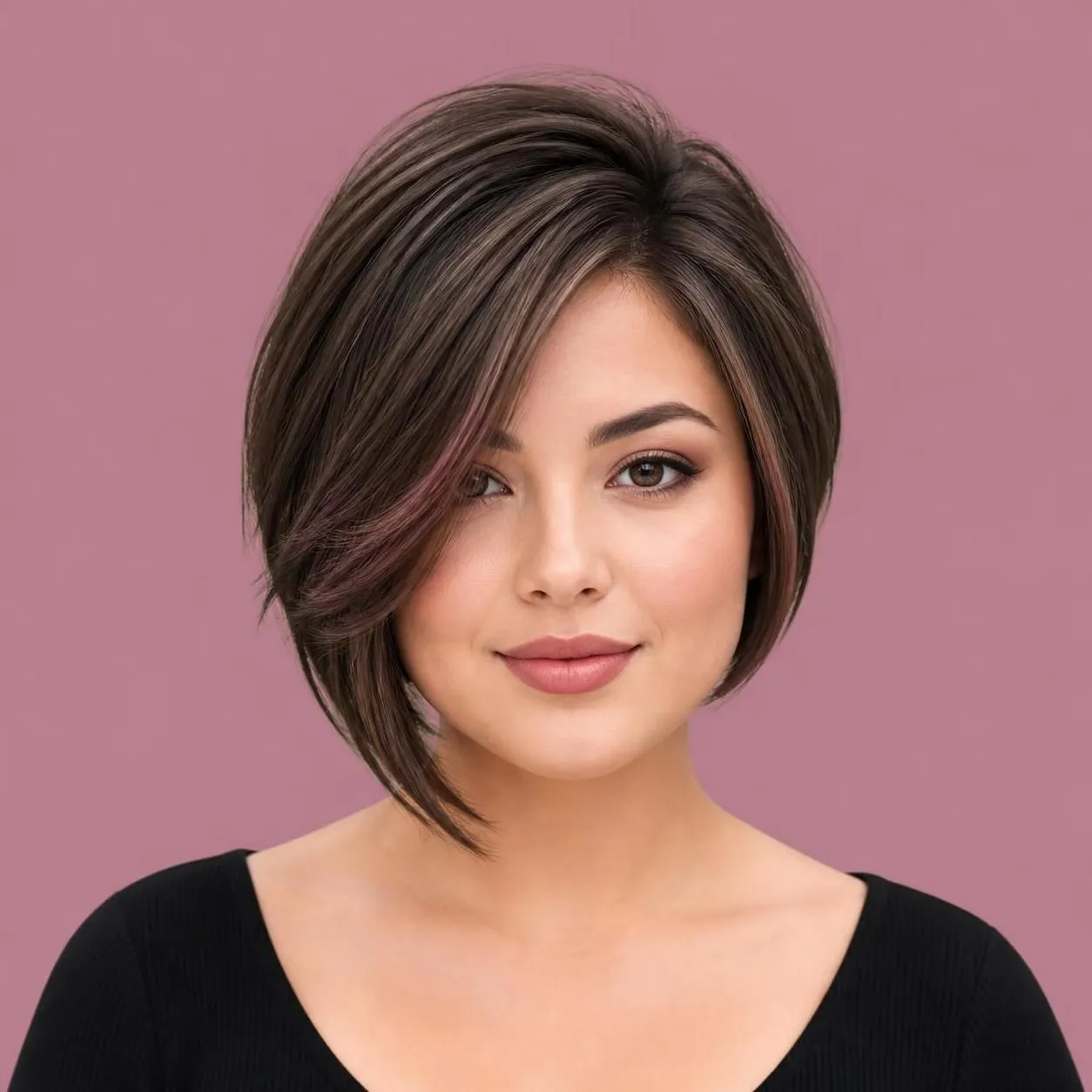18 Short Bob Ideas for Fine Hair & Round Faces