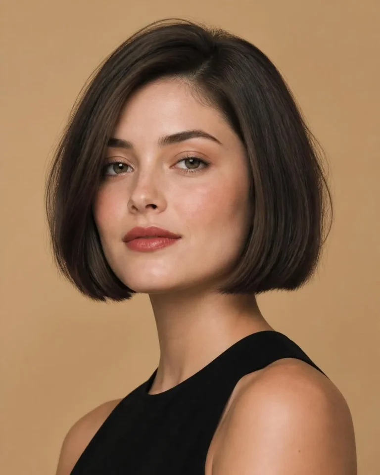 18 Short Bob Ideas for Fine Hair & Round Faces