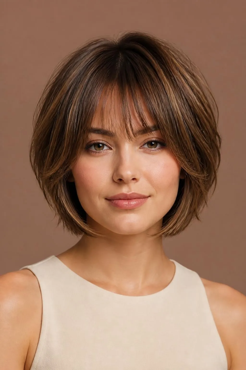 18 Short Bob Ideas for Fine Hair & Round Faces