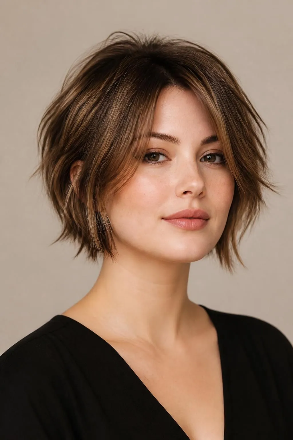 18 Short Bob Ideas for Fine Hair & Round Faces