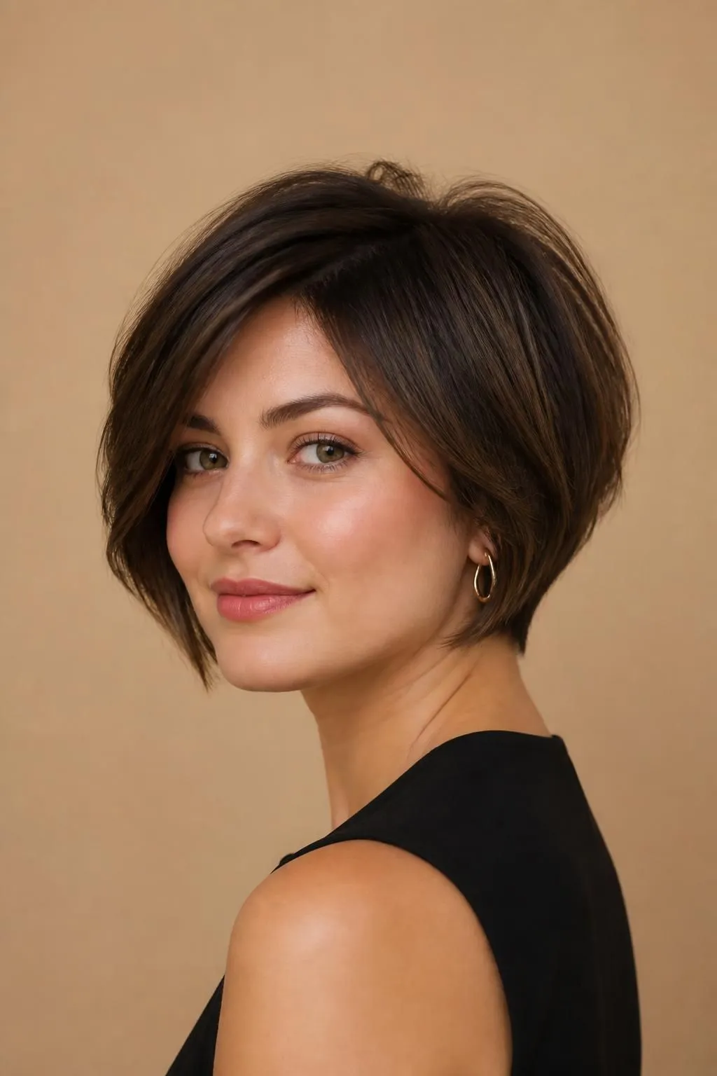 18 Short Bob Ideas for Fine Hair & Round Faces