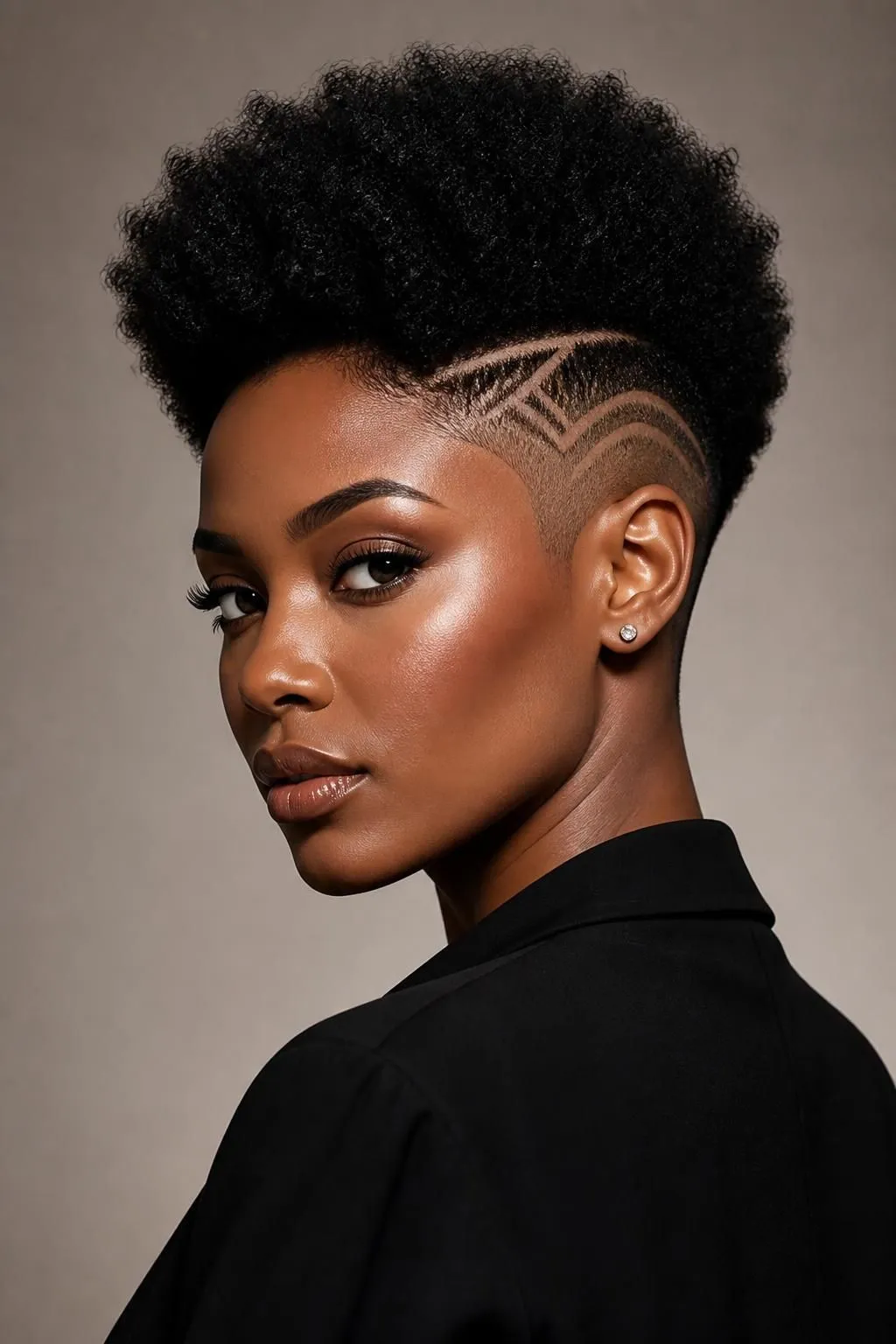 12 Side Shaved Afro Hairstyles for Black Women