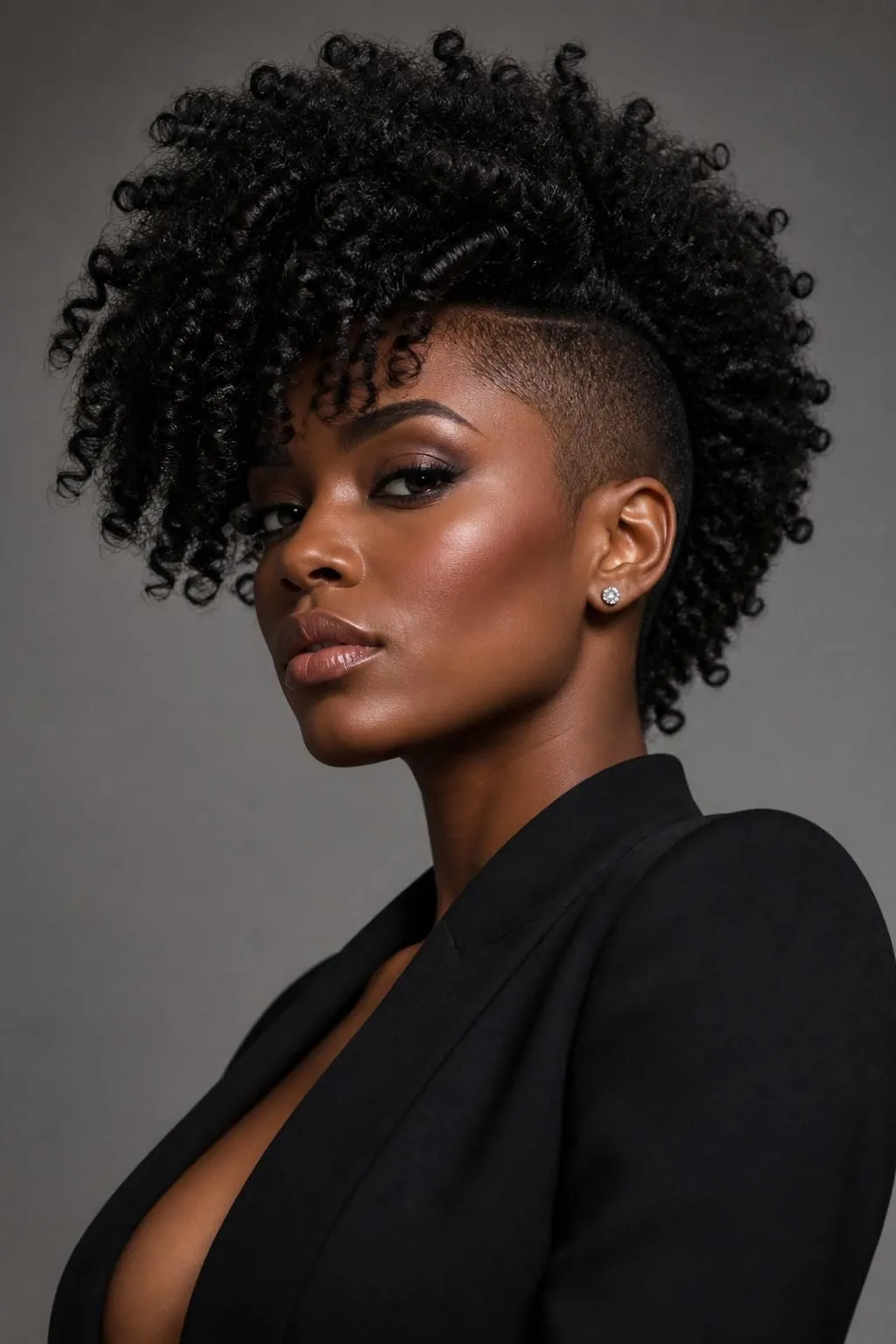 12 Side Shaved Afro Hairstyles for Black Women