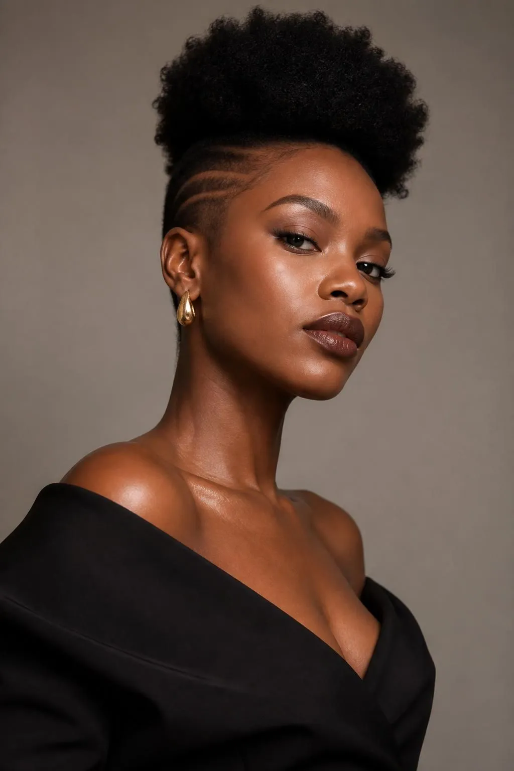 12 Side Shaved Afro Hairstyles for Black Women