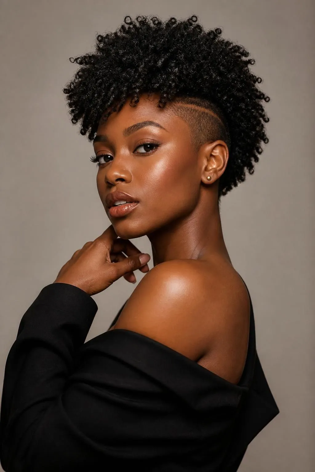 12 Side Shaved Afro Hairstyles for Black Women