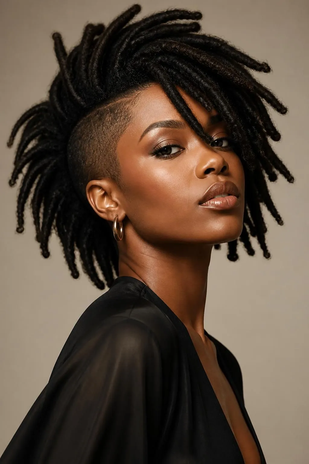 12 Side Shaved Afro Hairstyles for Black Women