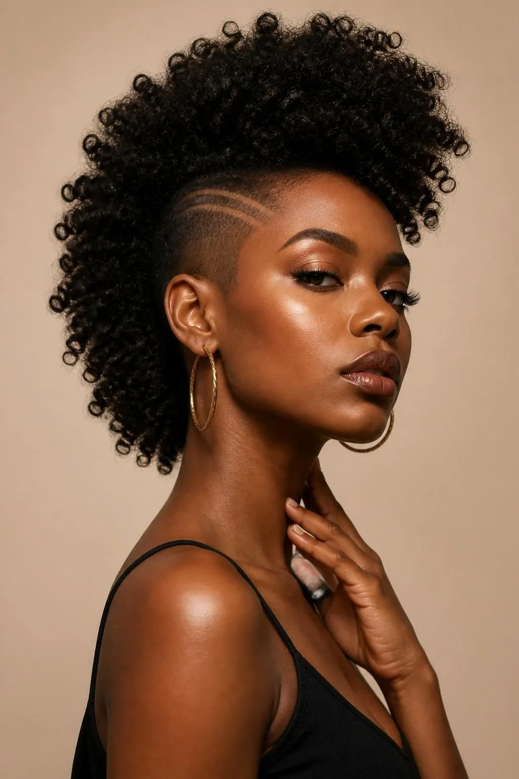 12 Side Shaved Afro Hairstyles for Black Women
