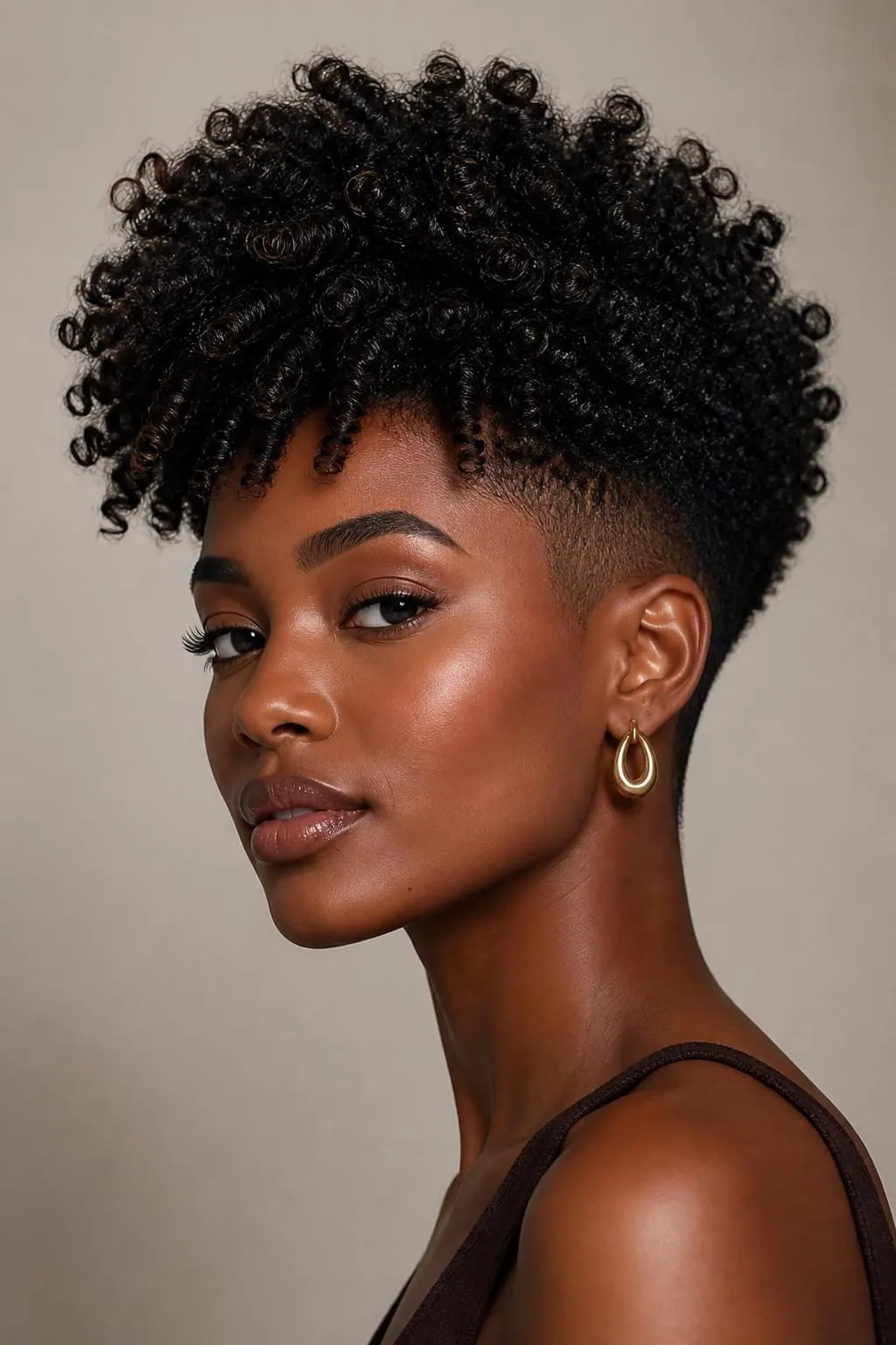 15 Undercut Natural Hair Ideas for Black Women with Type 4 Curls