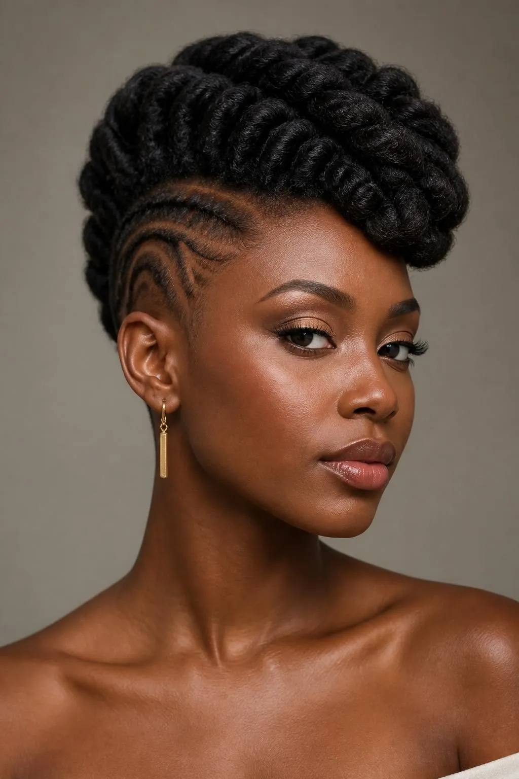 15 Undercut Natural Hair Ideas for Black Women with Type 4 Curls