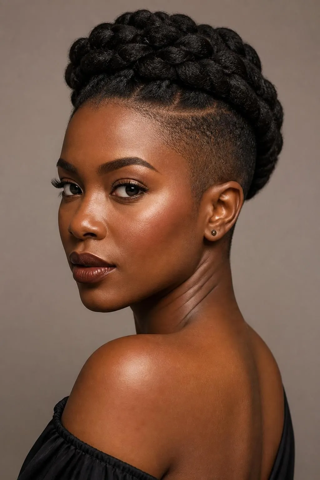 15 Undercut Natural Hair Ideas for Black Women with Type 4 Curls