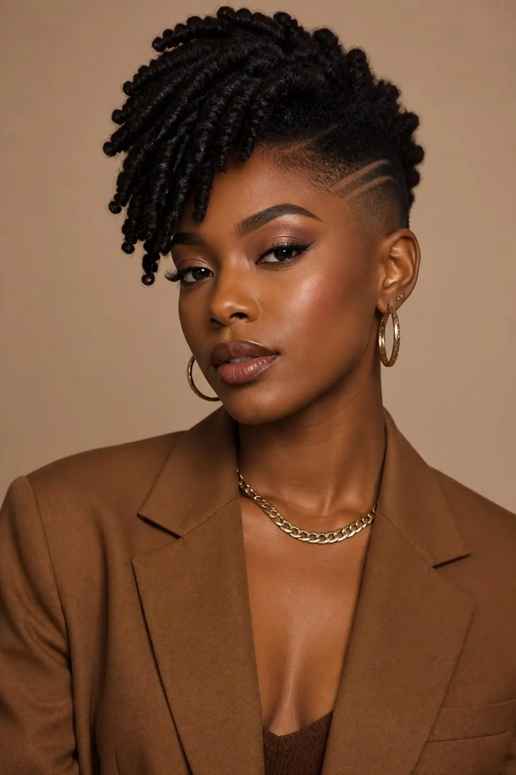 15 Undercut Natural Hair Ideas for Black Women with Type 4 Curls