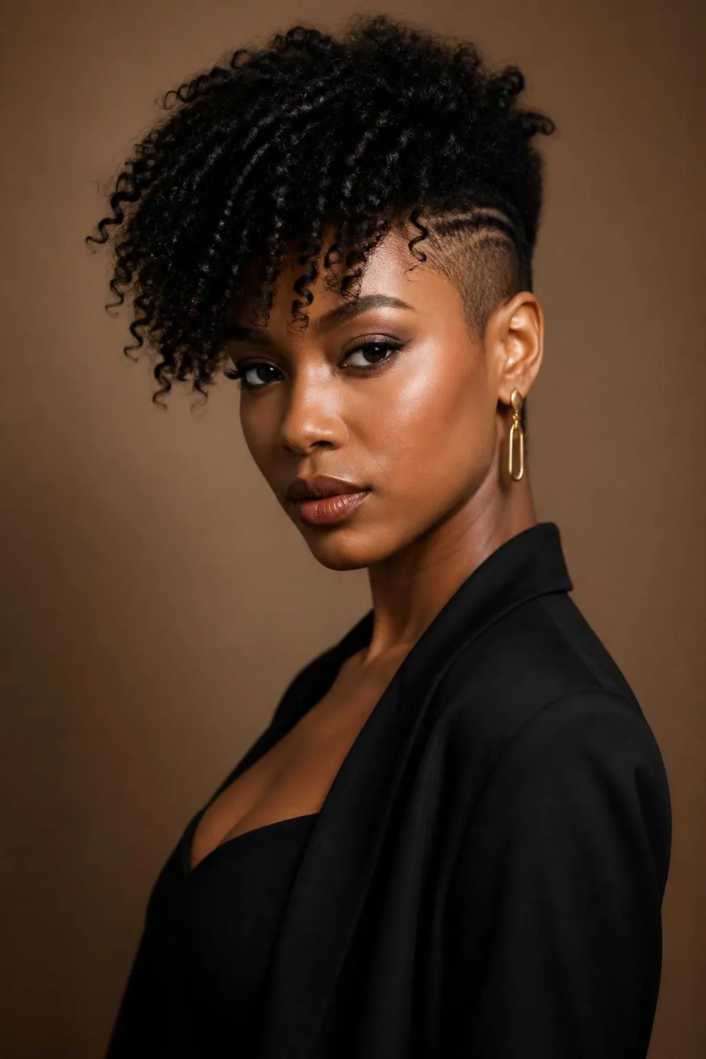 15 Undercut Natural Hair Ideas for Black Women with Type 4 Curls