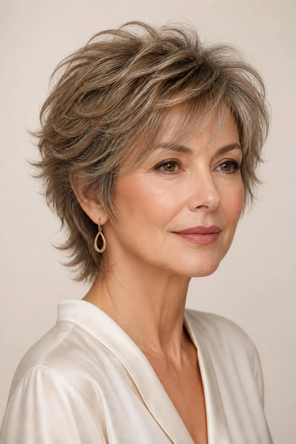 20 Layered Short Shag Haircuts for Women Over 50 Wanting a Fresh Modern Style 5 20 Layered Short Shag Haircuts for Women Over 50 Wanting a Fresh Modern Style