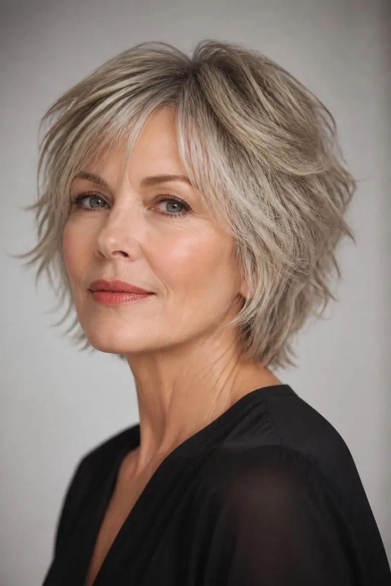 20 Layered Short Shag Haircuts for Women Over 50 Wanting a Fresh Modern Style