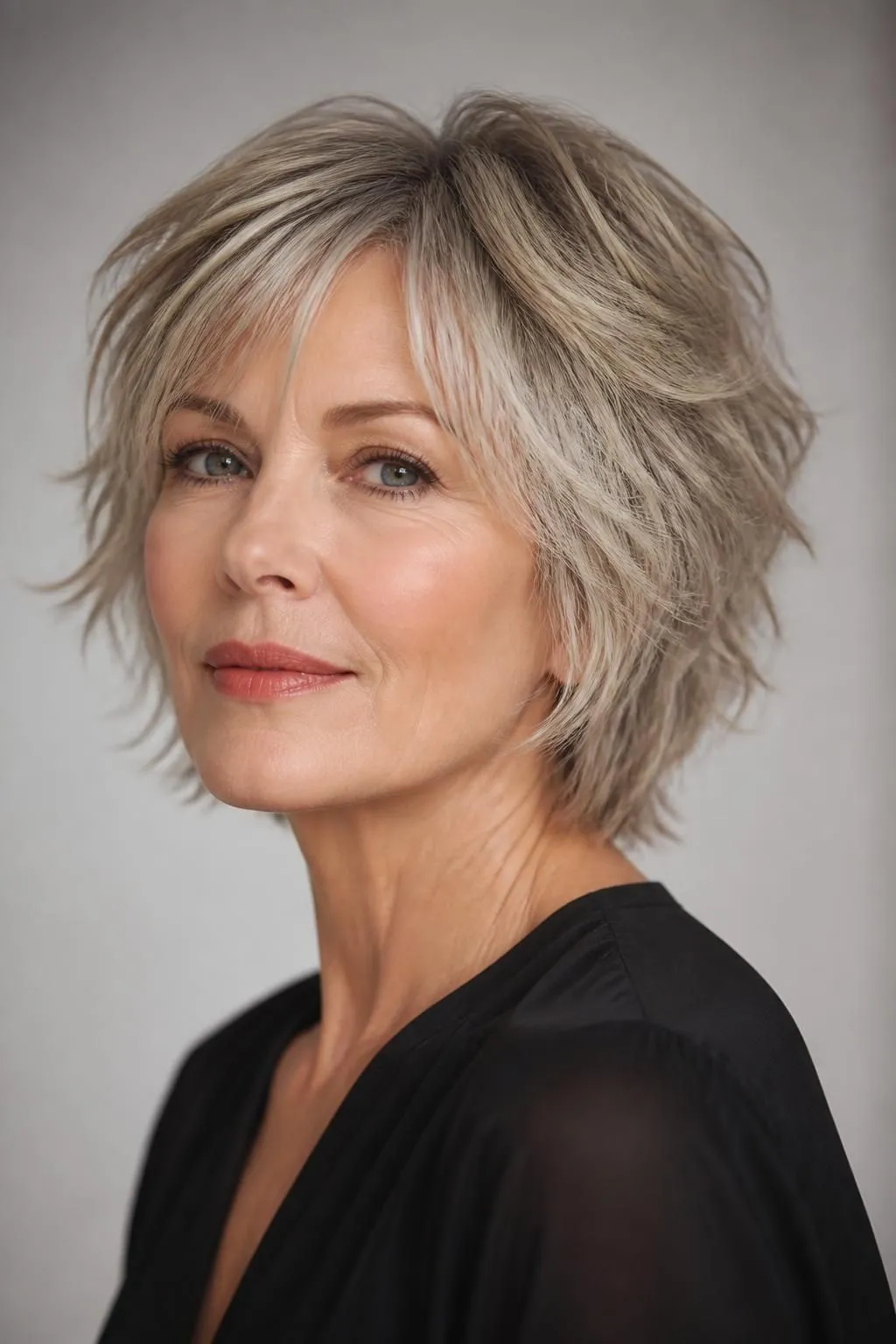 20 Layered Short Shag Haircuts for Women Over 50 Wanting a Fresh Modern Style 11 20 Layered Short Shag Haircuts for Women Over 50 Wanting a Fresh Modern Style