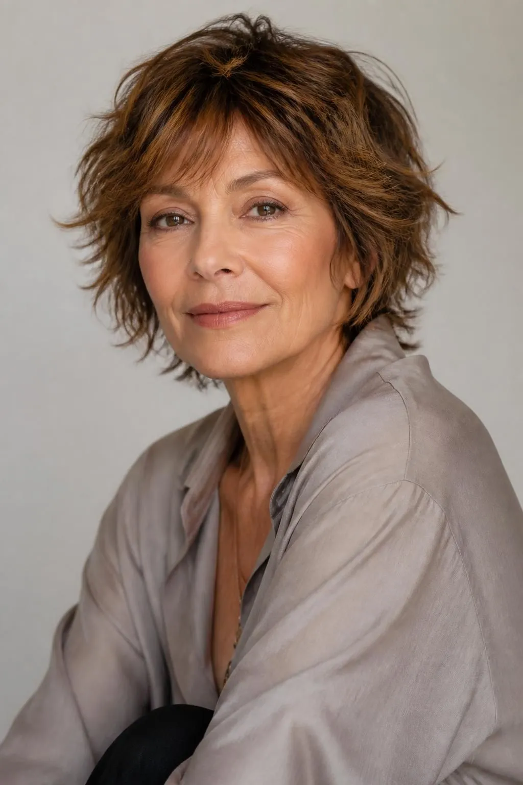 20 Layered Short Shag Haircuts for Women Over 50 Wanting a Fresh Modern Style 17 20 Layered Short Shag Haircuts for Women Over 50 Wanting a Fresh Modern Style