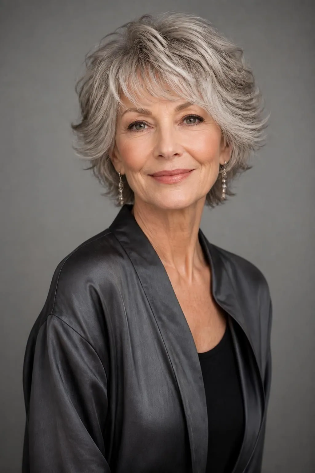 22 Short Shag Haircuts for Women Over 70 Wanting a Graceful, Low-Maintenance Look 1 22 Short Shag Haircuts for Women Over 70 Wanting a Graceful, Low-Maintenance Look