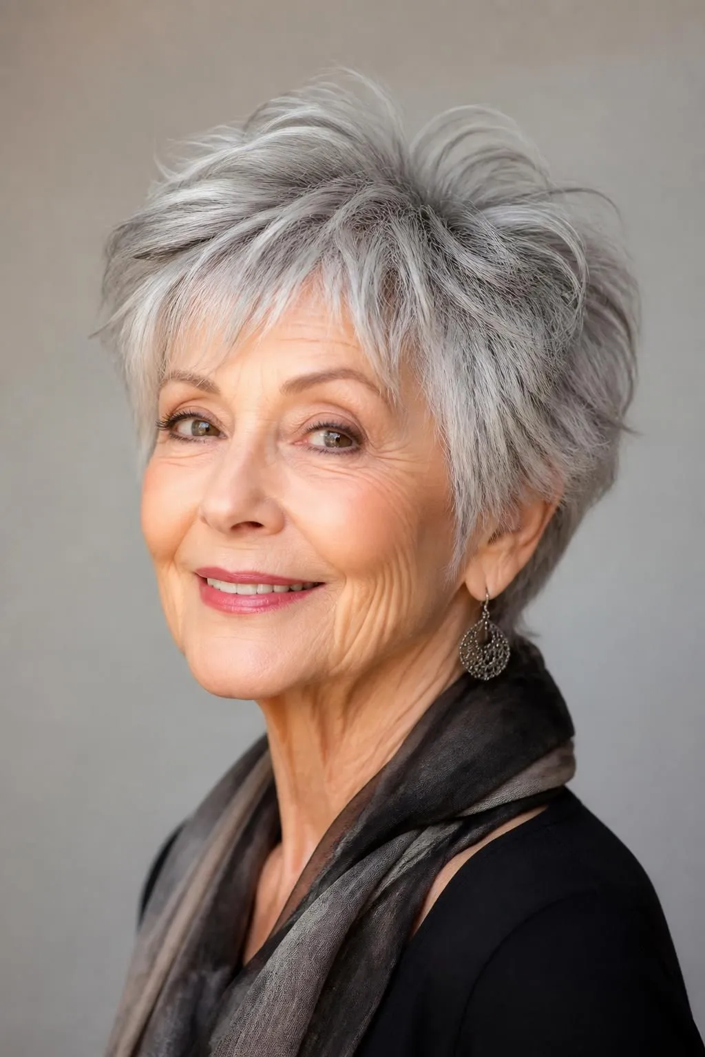 22 Short Shag Haircuts for Women Over 70 Wanting a Graceful, Low-Maintenance Look 4 22 Short Shag Haircuts for Women Over 70 Wanting a Graceful, Low-Maintenance Look