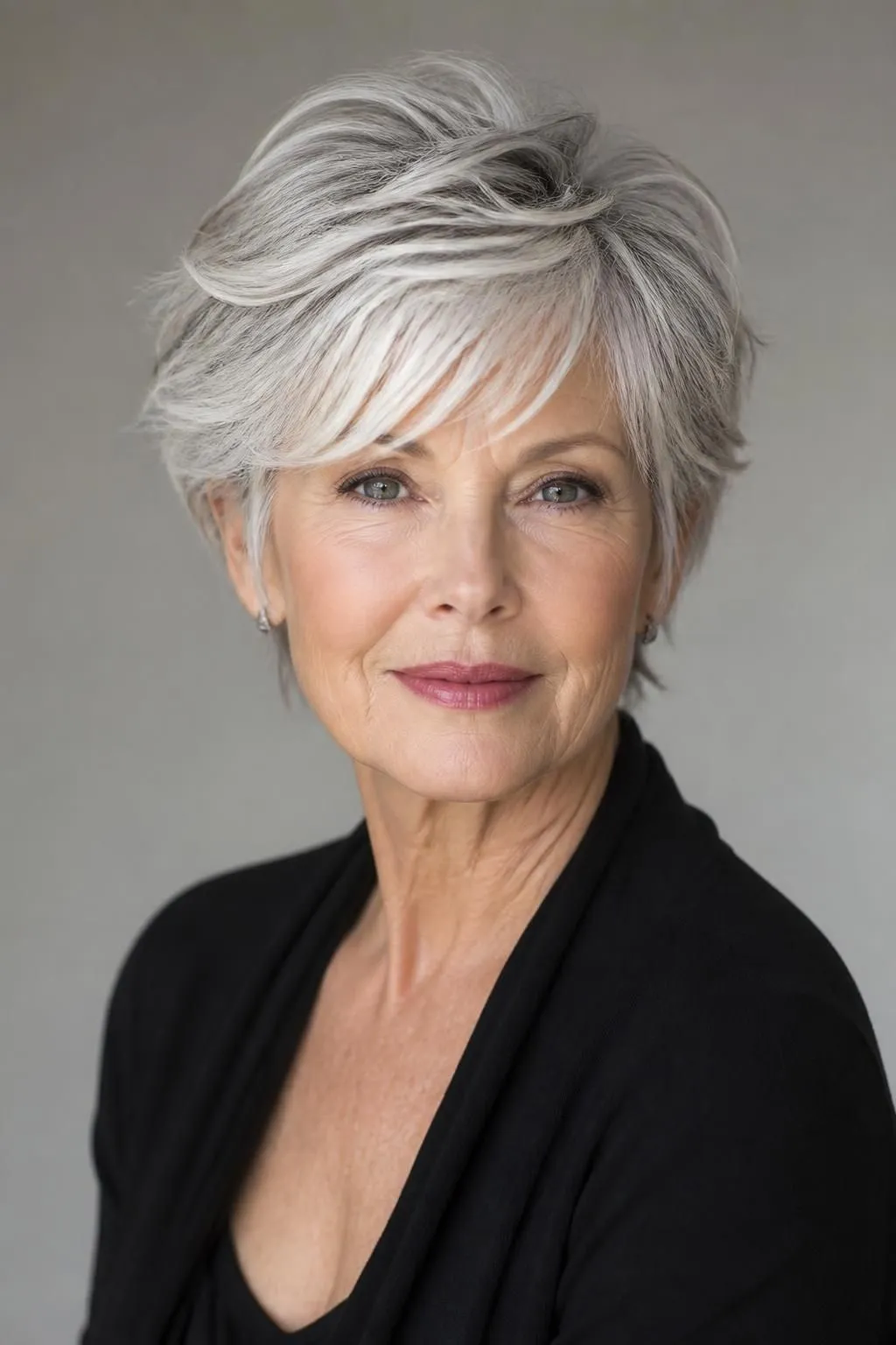 22 Short Shag Haircuts for Women Over 70 Wanting a Graceful, Low-Maintenance Look 6 22 Short Shag Haircuts for Women Over 70 Wanting a Graceful, Low-Maintenance Look